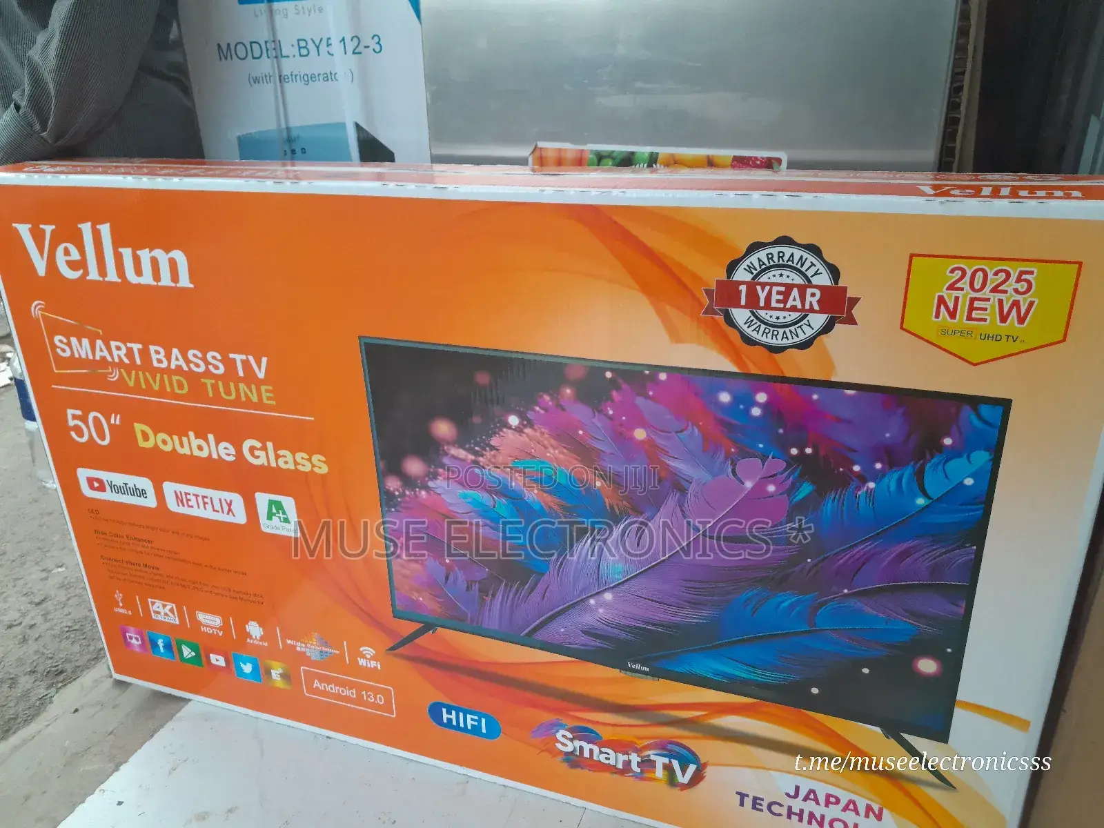 Vellum 50" Smart Android Tv