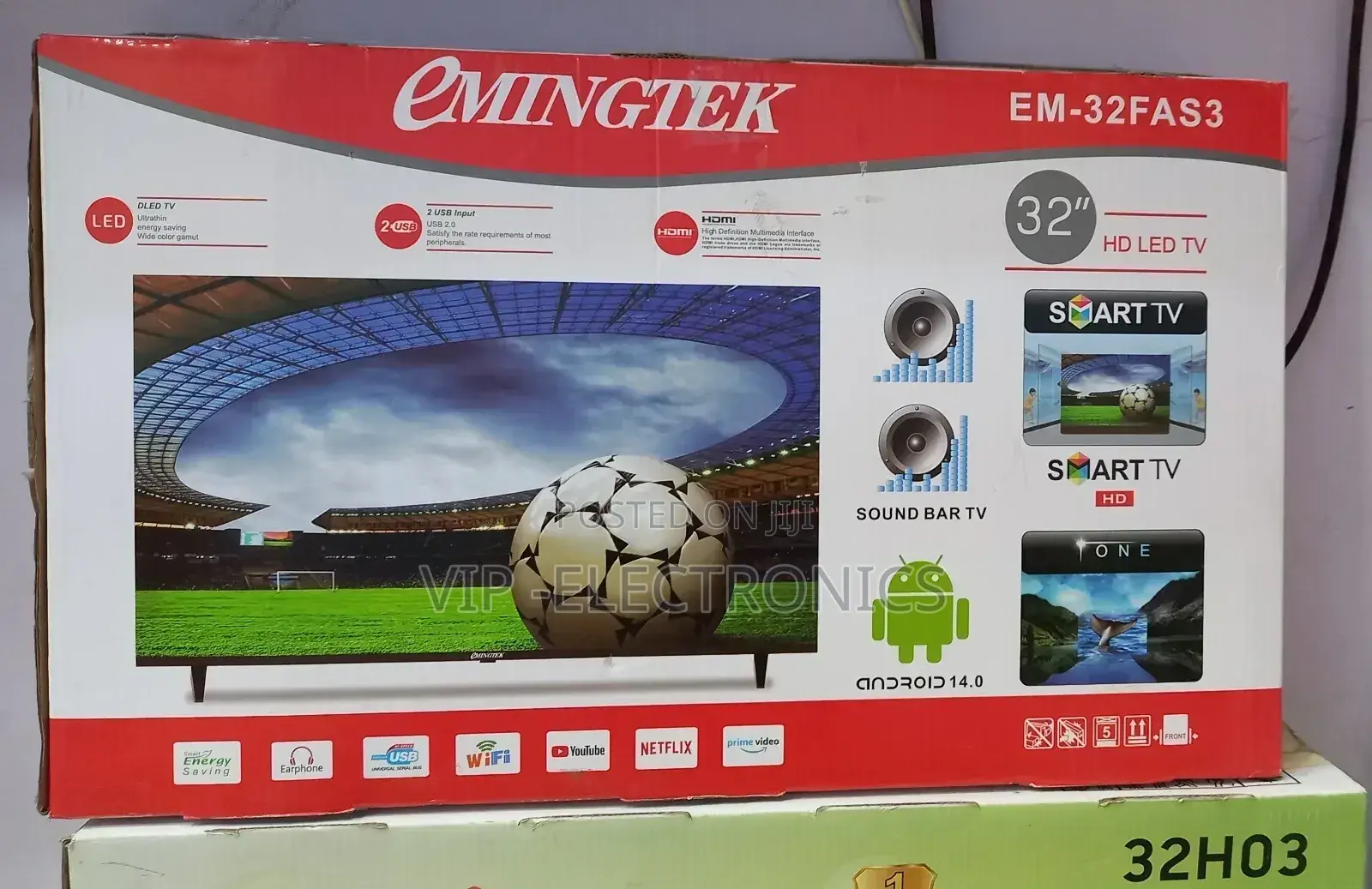 Emingtek 32"Inch Tv Smart Android Tv