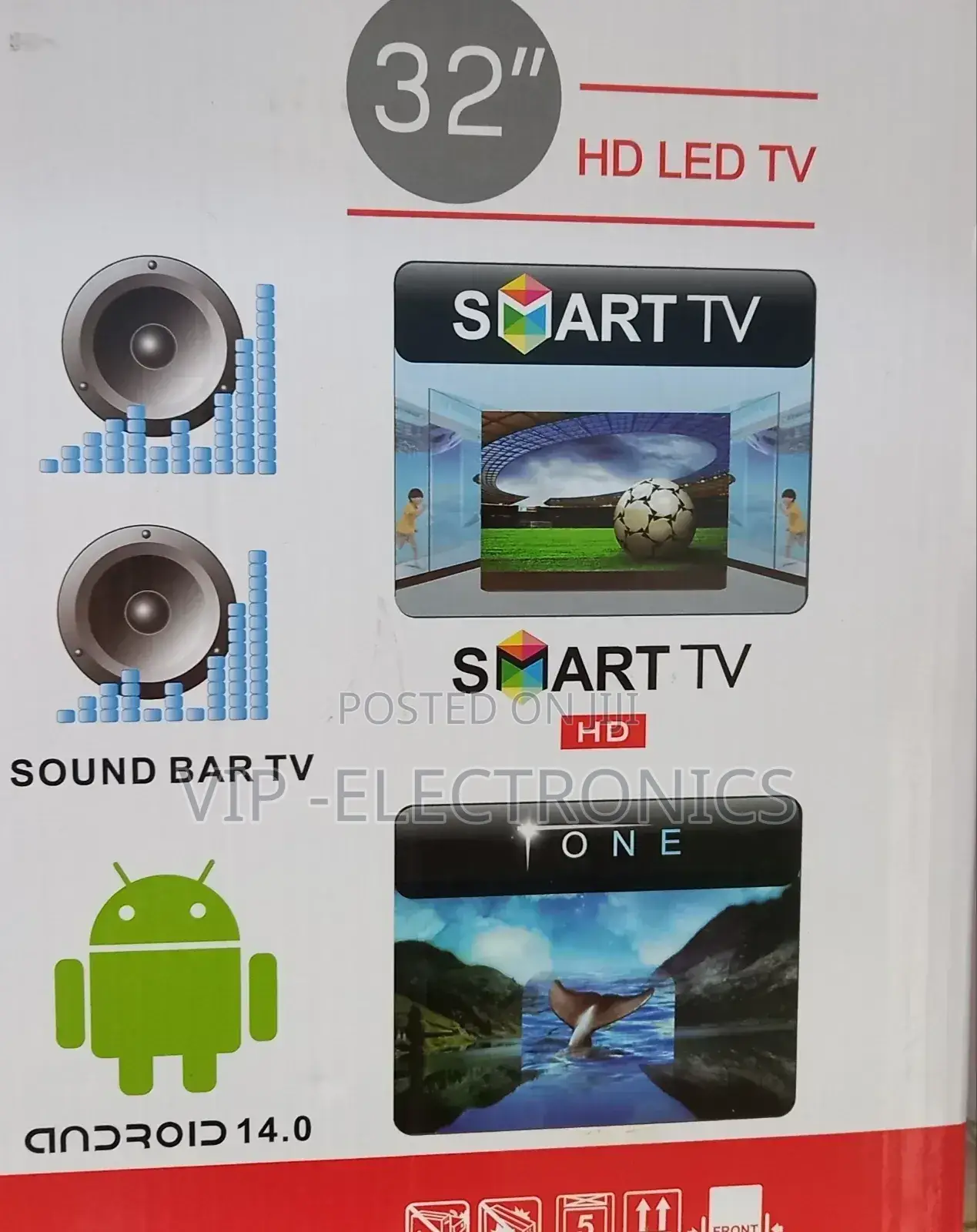 Emingtek 32"Inch Tv Smart Android Tv