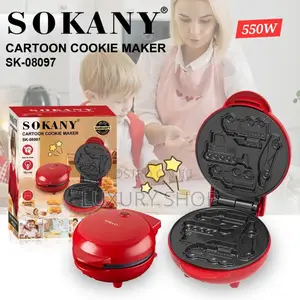 Photo - Sokany Mini Electric Waffle Maker