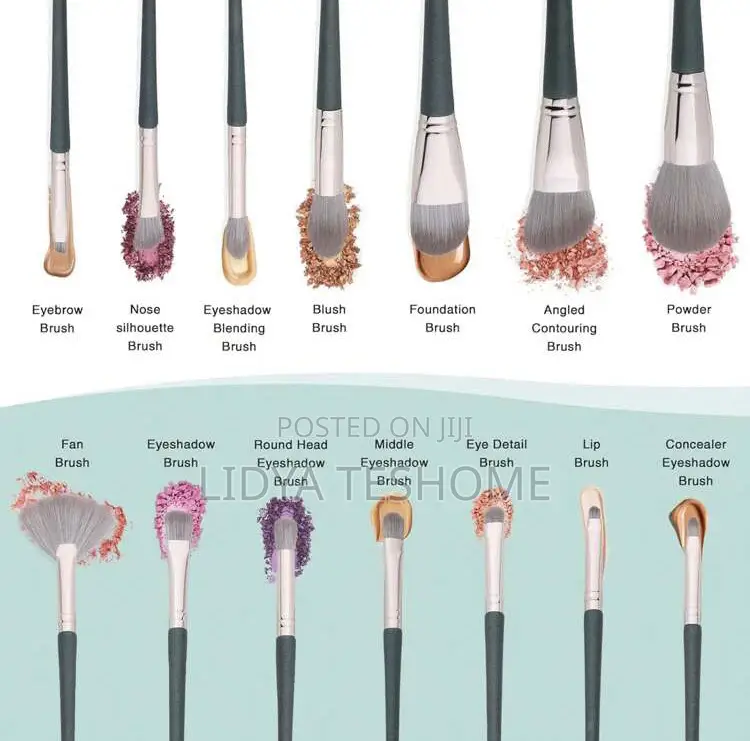 14 Piece Makeup Brush Set