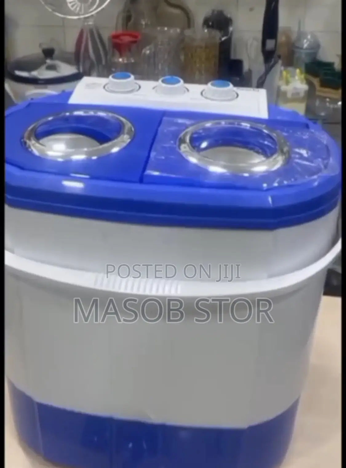 Saachi Mini Twin Tub Washing Machine / ሳቺ የልብስ ና የካልሲ ማጠቢያ