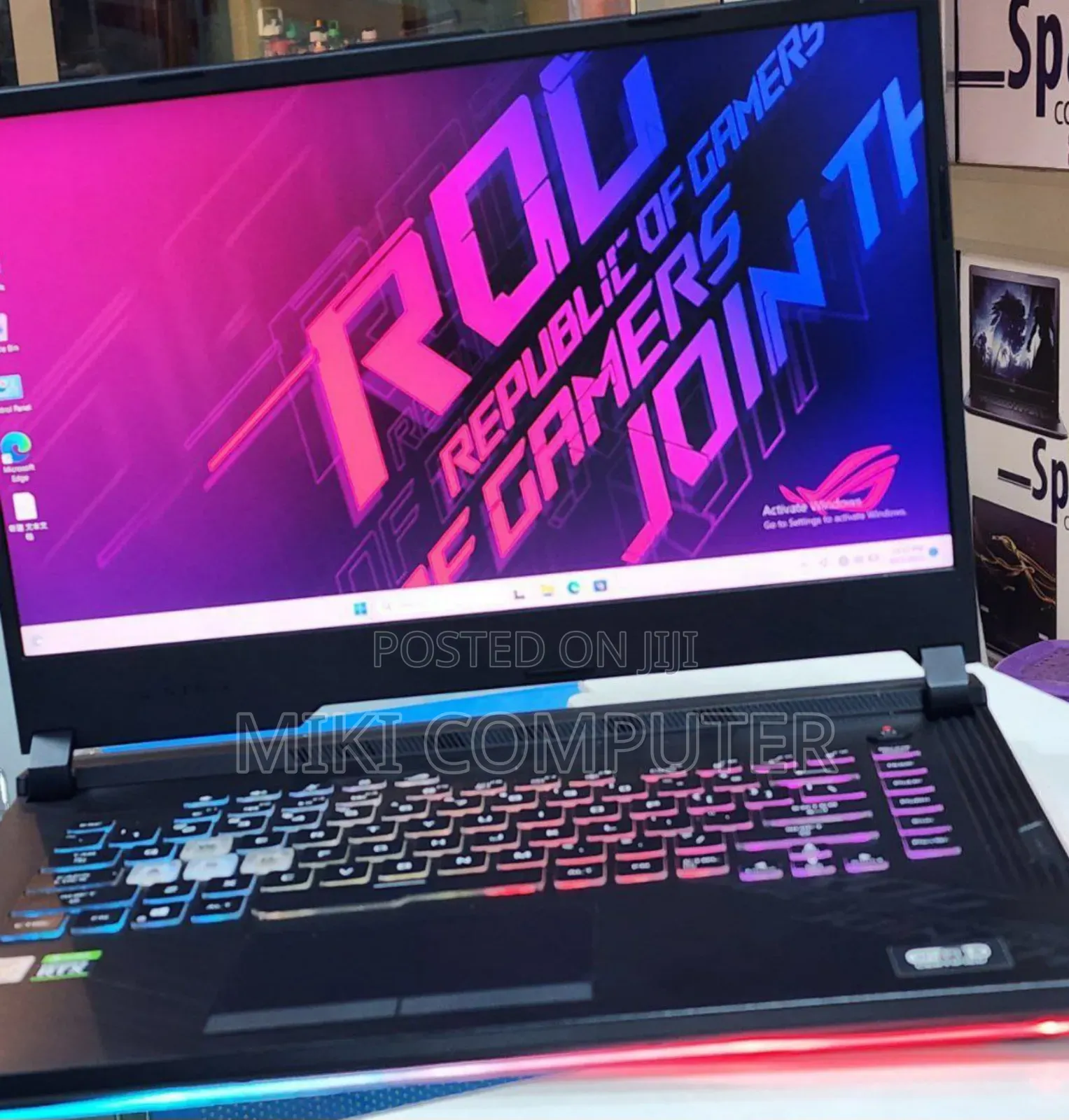 New Laptop Asus ROG Strix G17 32GB Intel Core I7 SSD 1T