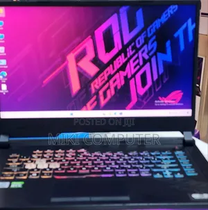 New Laptop Asus ROG Strix G17 32GB Intel Core I7 SSD 1T