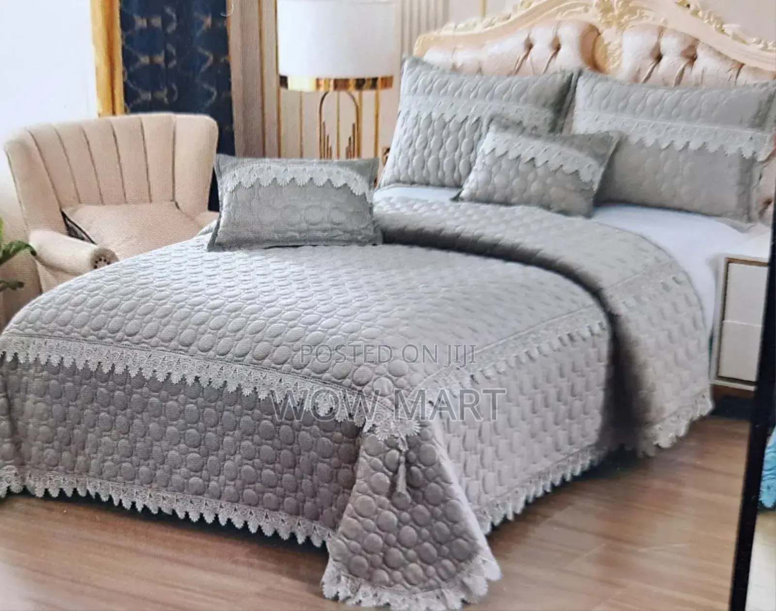 5pcአልጋ ልብስ(Bed Spread)