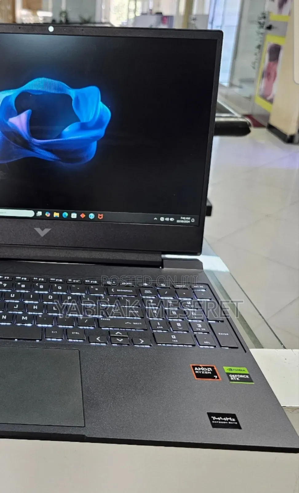 New Laptop HP Victus 16 16GB Intel Core I7 SSD 512GB