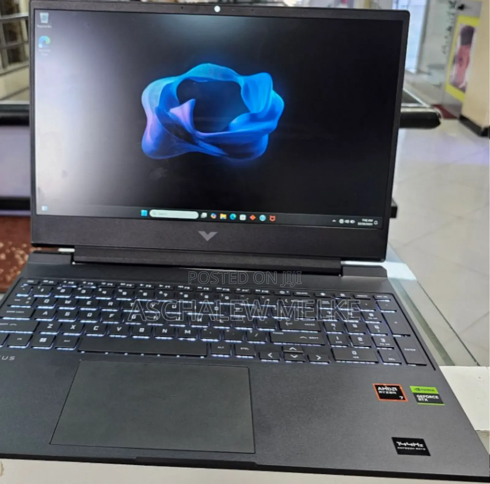 New Laptop HP Victus 16 16GB AMD Ryzen 7 SSD 1T