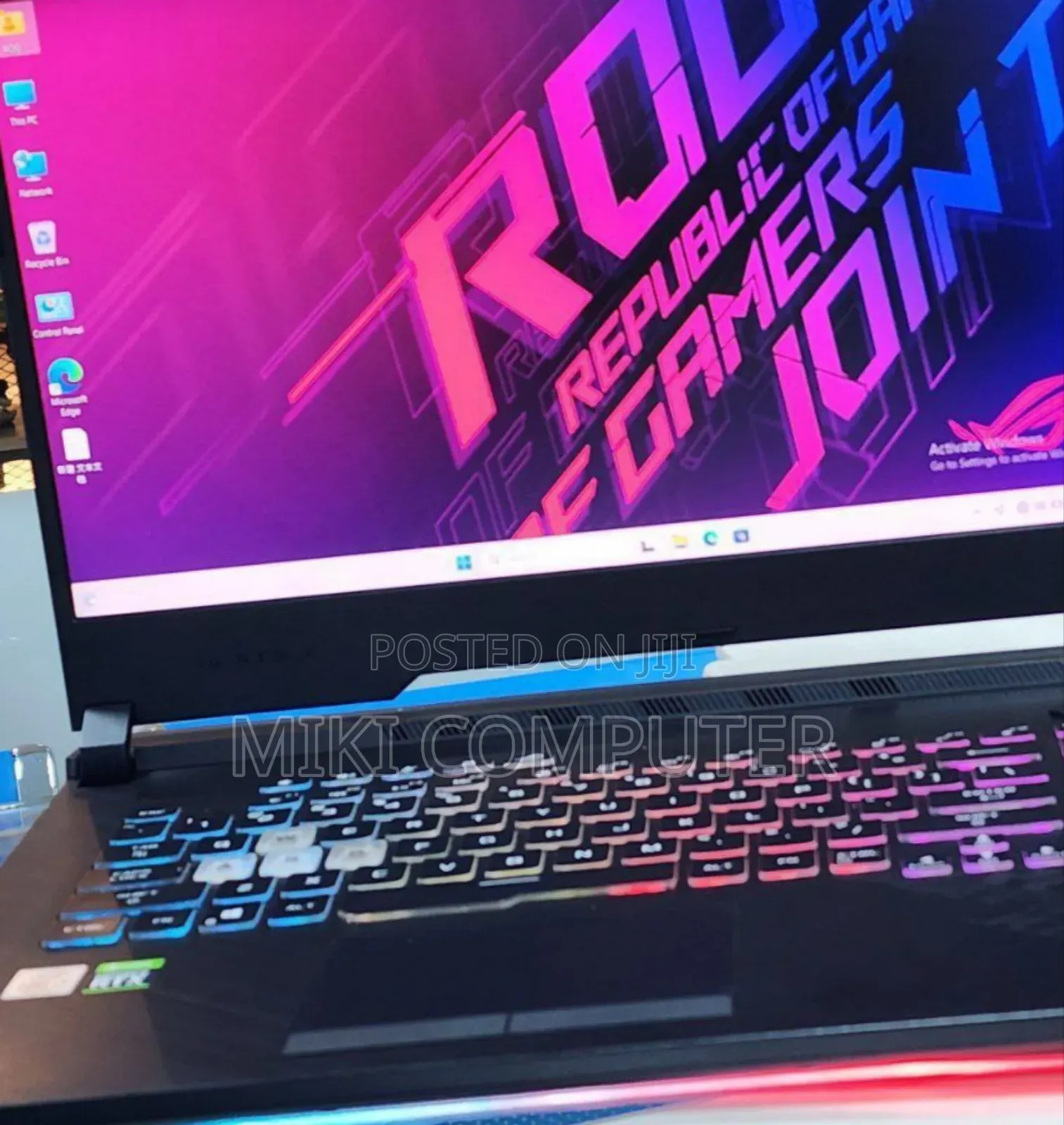 New Laptop Asus ROG Strix G15 16GB Intel Core I7 SSD 512GB