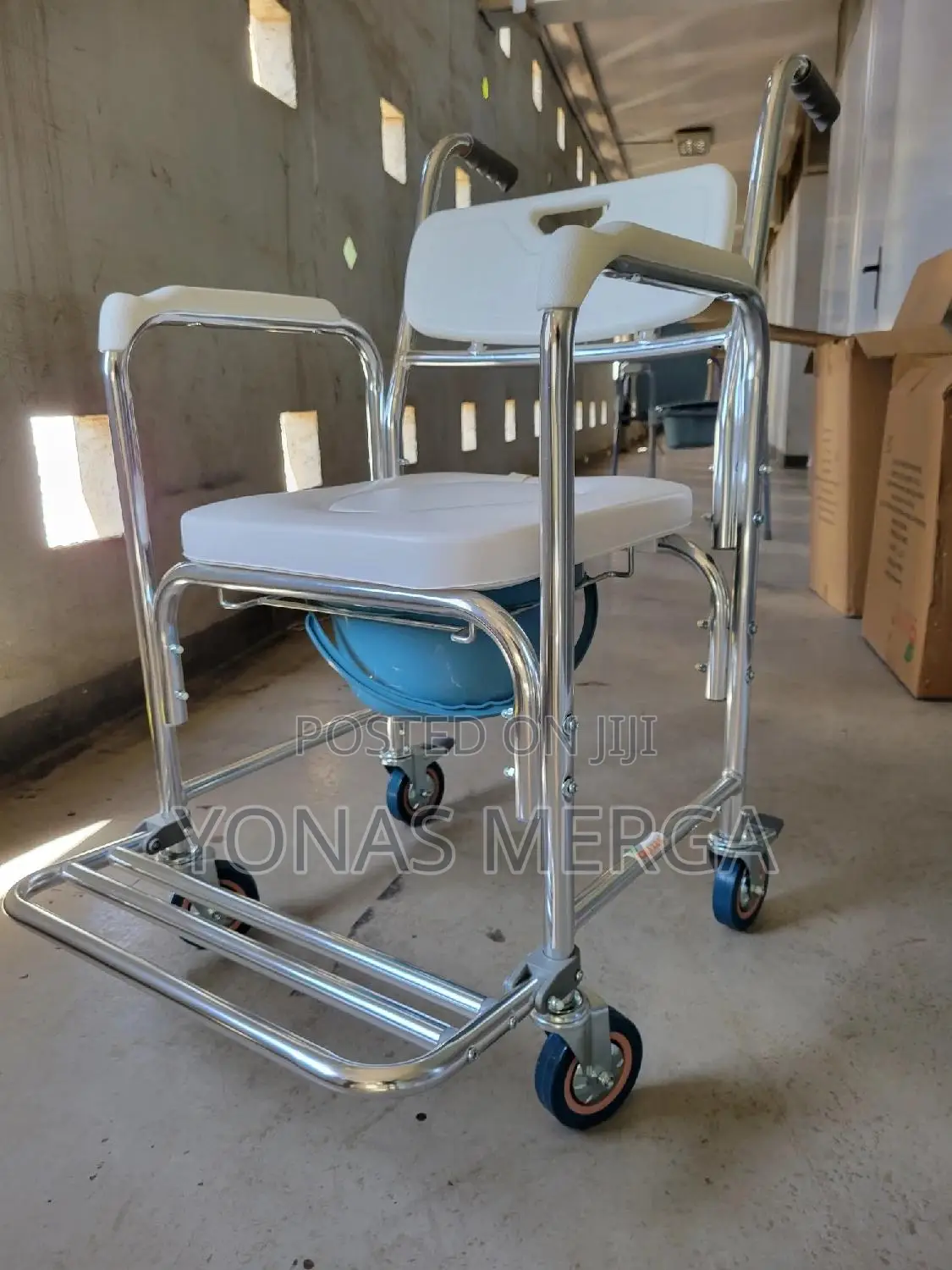 Toilet Chair With Wheels፼榯backrest Effectively Releases Rest