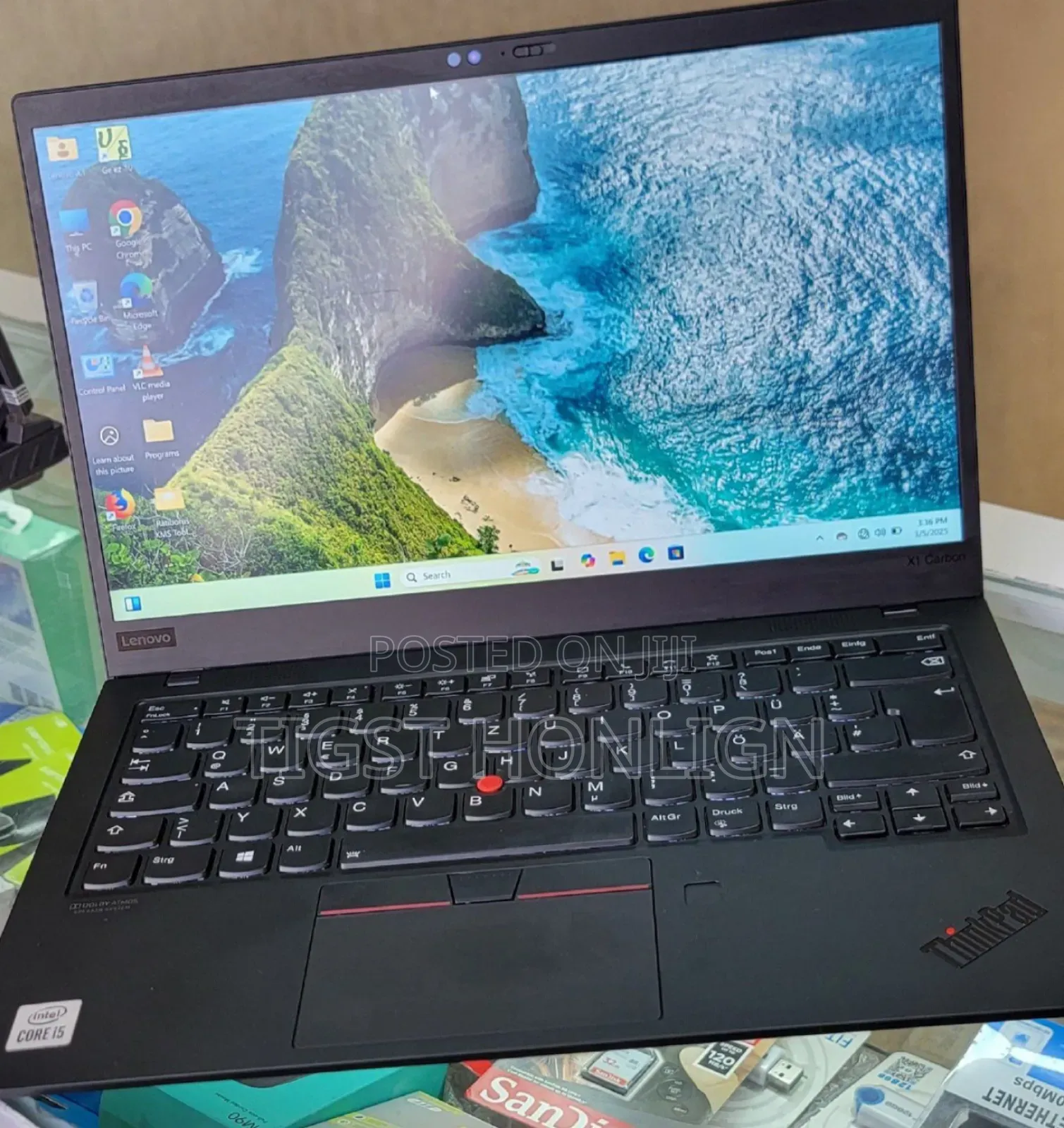 New Laptop Lenovo ThinkPad X1 Carbon 16GB Intel Core I5 SSD 512GB