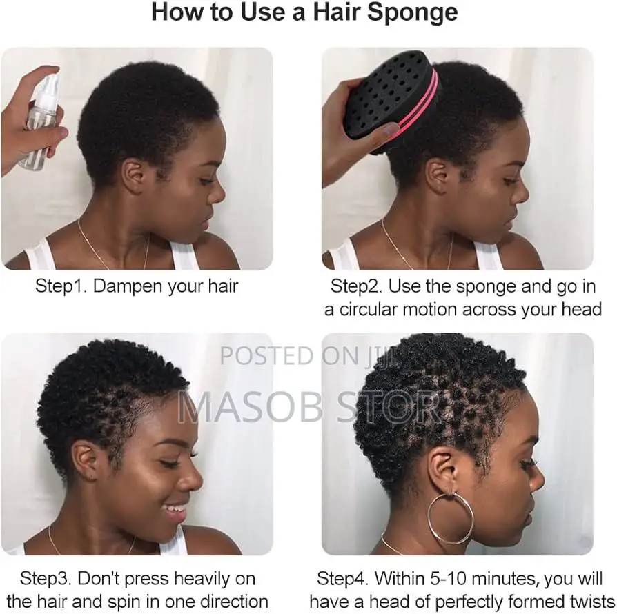 Hair Freeze Sponge የፀጉር ፍሪዝ ማድረጊያ ስፖንጅ