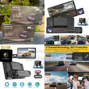 Photo - Dash Cam With 3 Lens (የመኪና ዳሽ ካሜራ)