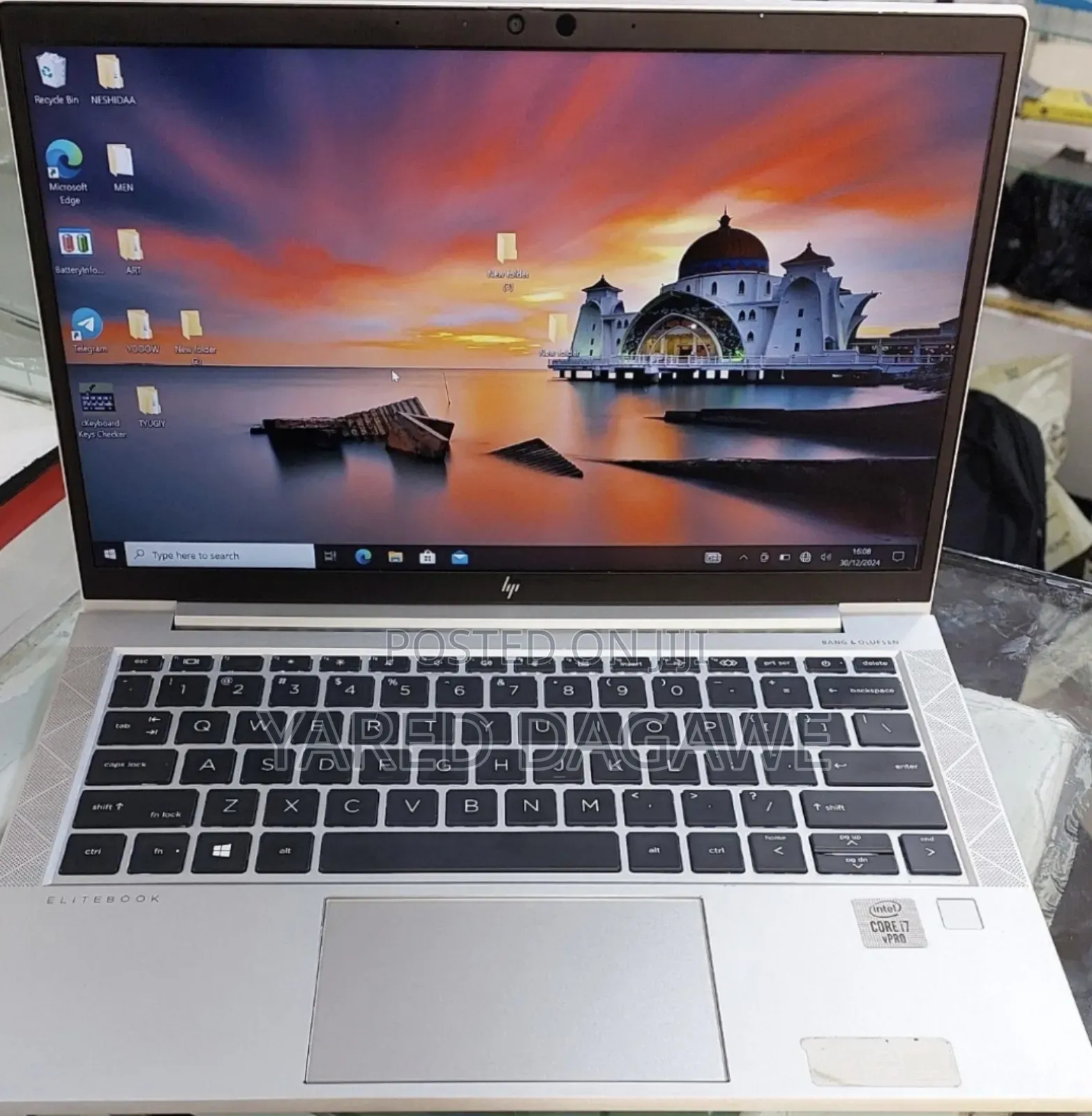 New Laptop HP EliteBook 830 G7 16GB Intel Core I7 SSD 512GB