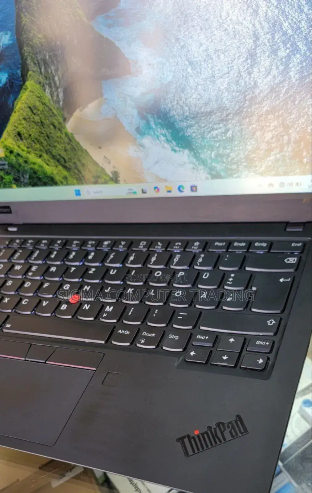 New Laptop Lenovo ThinkPad X1 Carbon 16GB Intel Core I5 SSD 512GB