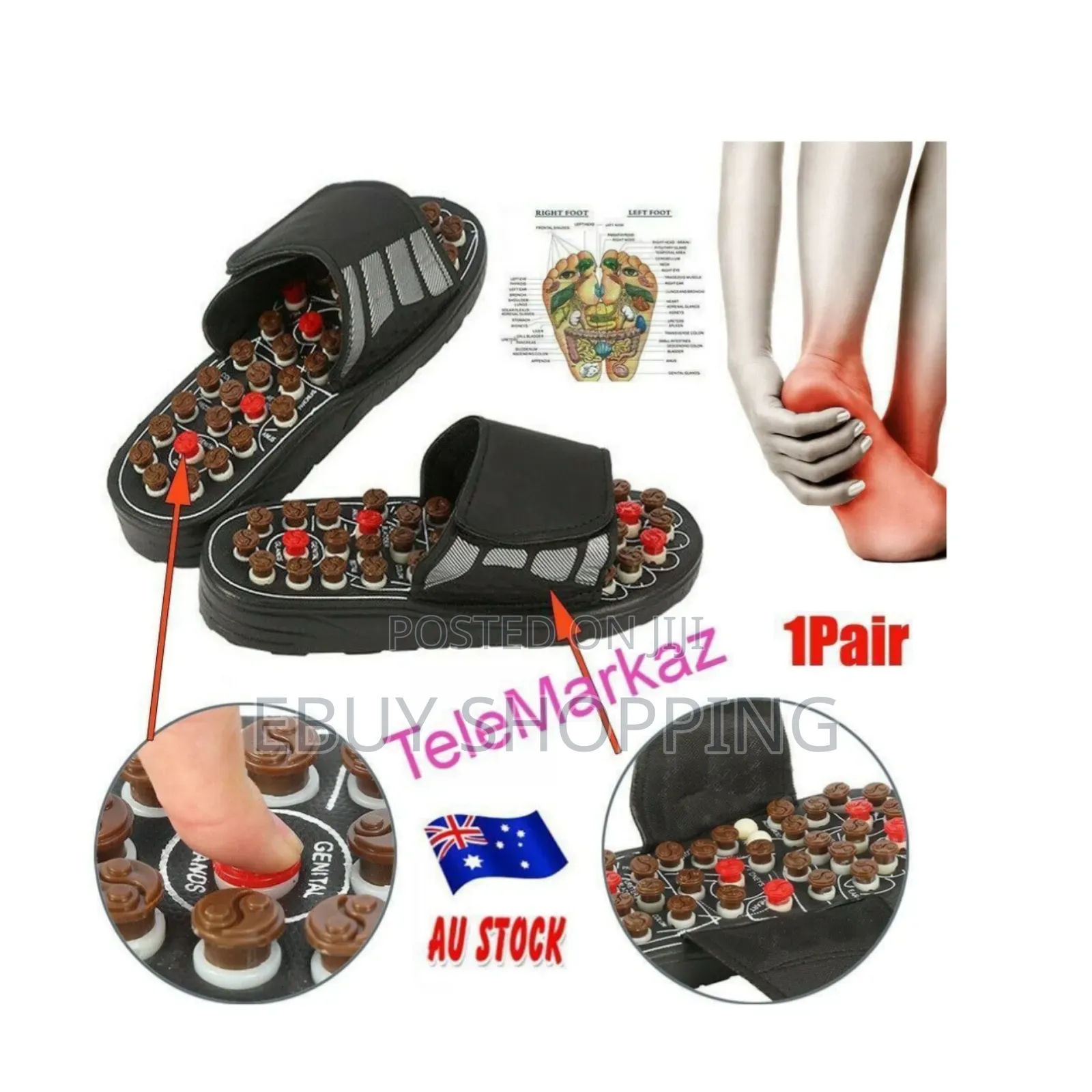 ** Boost Immunity With Acupressure Slippers!**