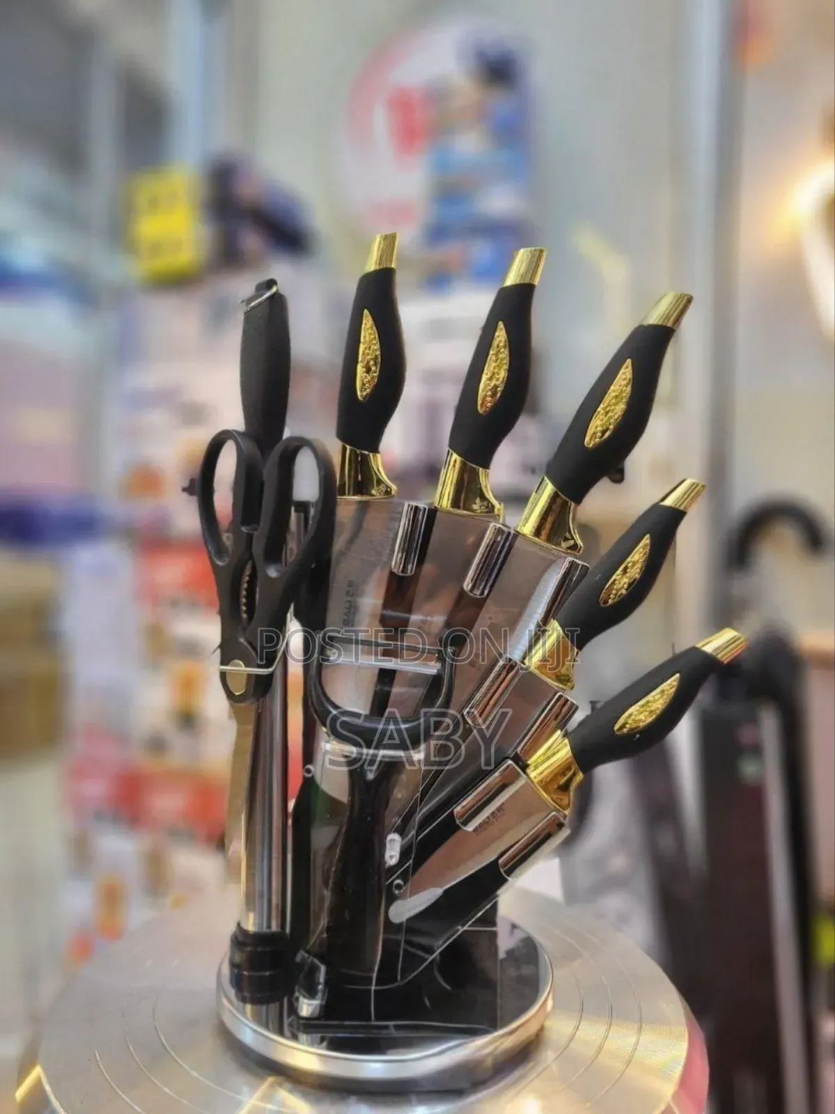 Bali Stainless Steel Kitchen Knife (9pcs)