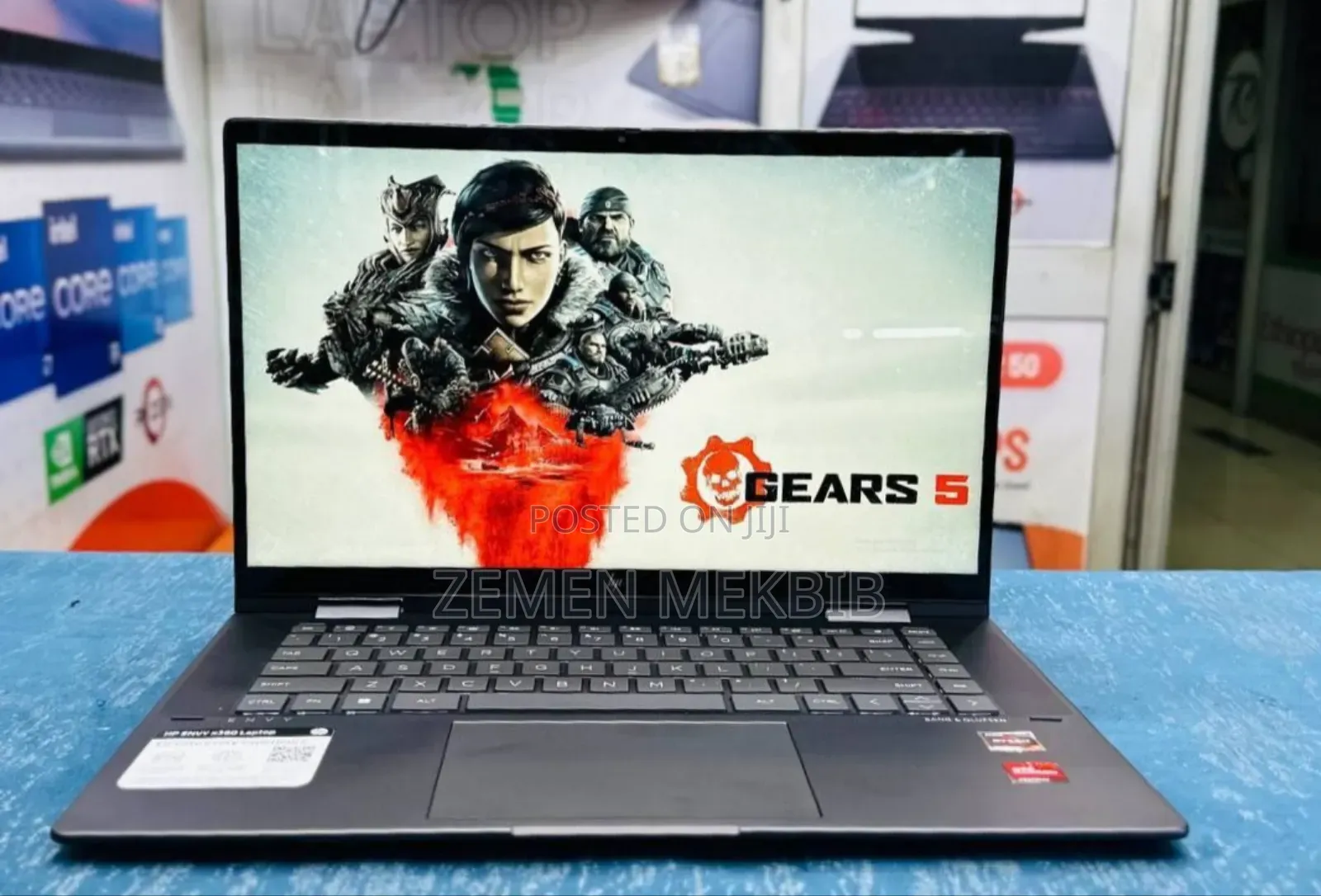 New Laptop HP Envy X360 16GB AMD Ryzen 7 SSD 512GB