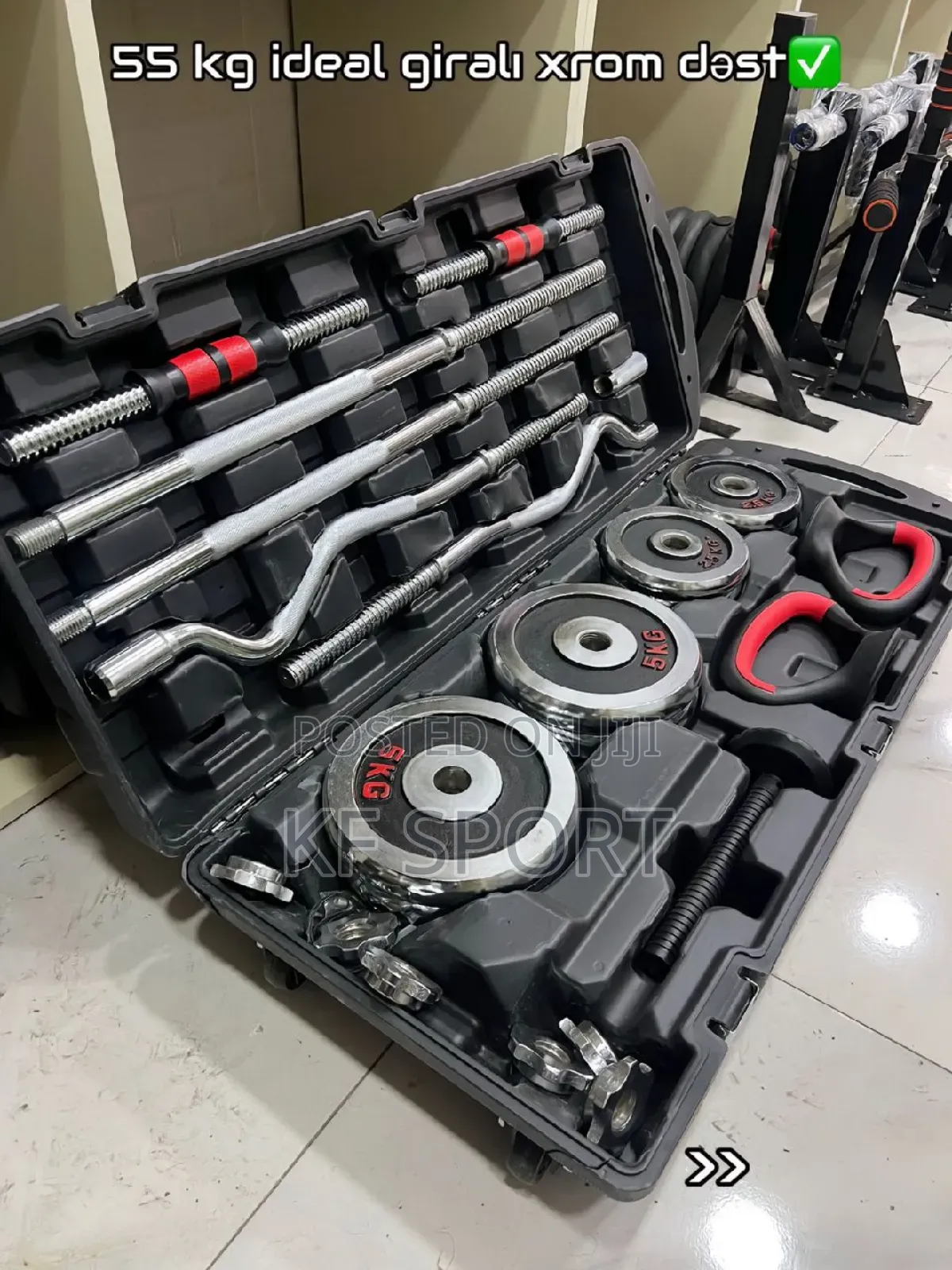 Compact. Complete. Game-Changing( Dumbbell)