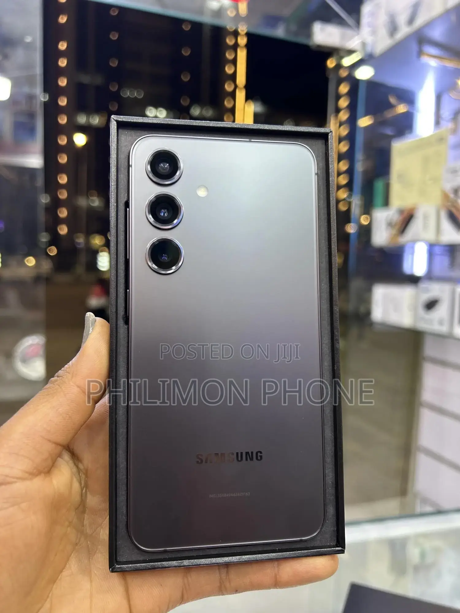 New Samsung Galaxy S24 128 GB Black