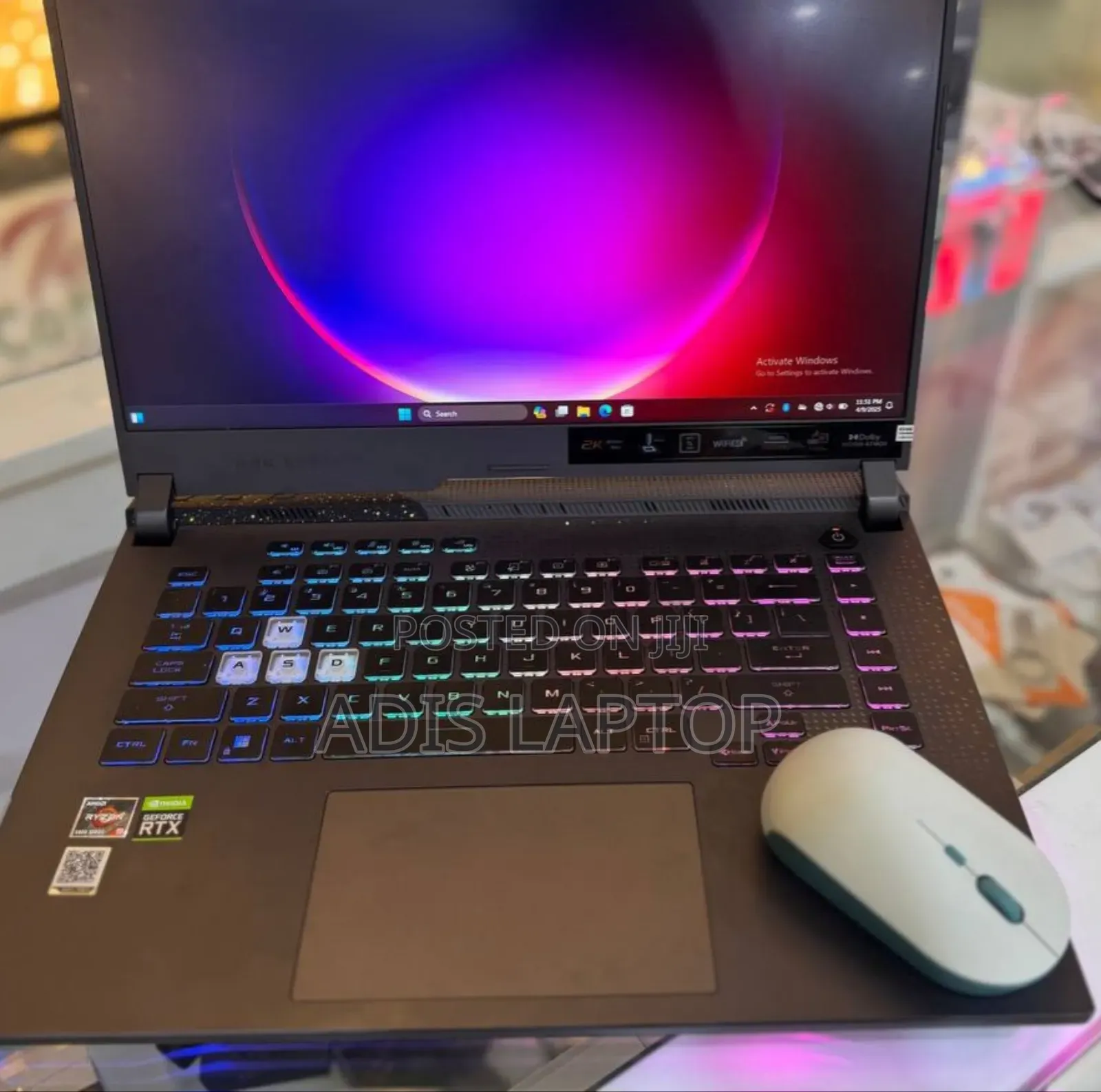 New Laptop Asus ROG Strix G15 16GB AMD Ryzen 9 SSD 512GB