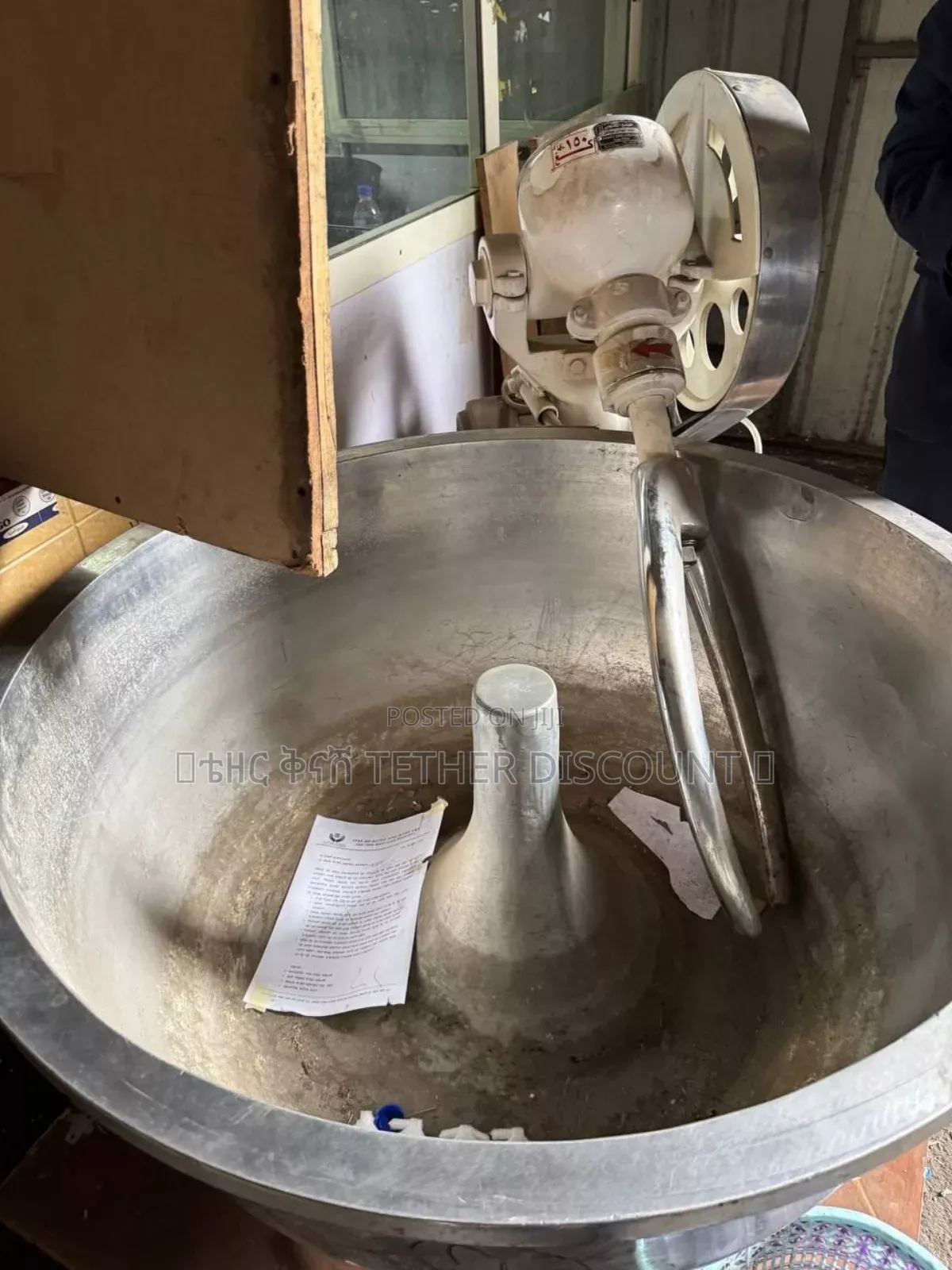 Doughmixier It’Susedከዉጭ ሀገርየገባ150kg በአንደጊዜ ማቡካትየሚችል እዚያላገለገለ