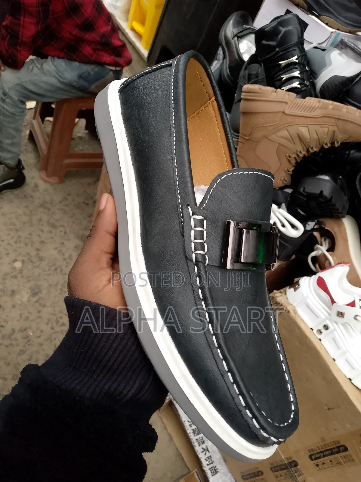 Chelise Lather Flat Master Quality Shoes for You