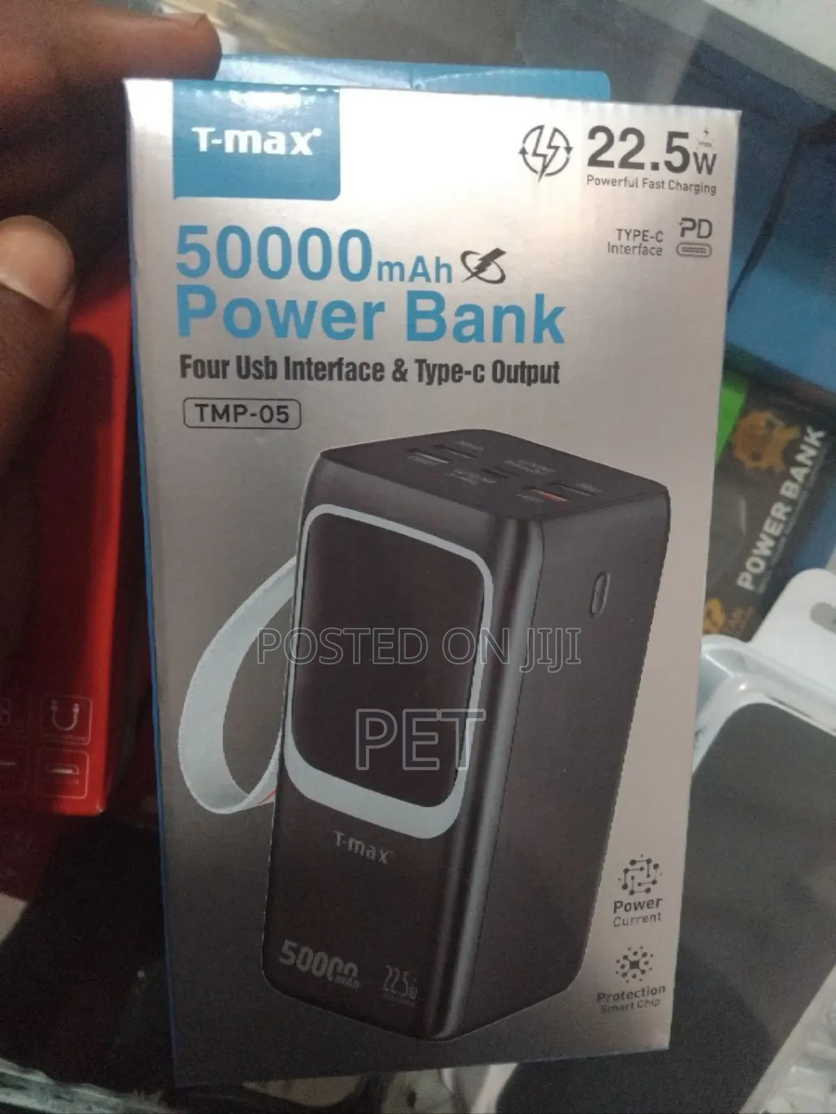 T-Max Power Bank 50,000 Mah