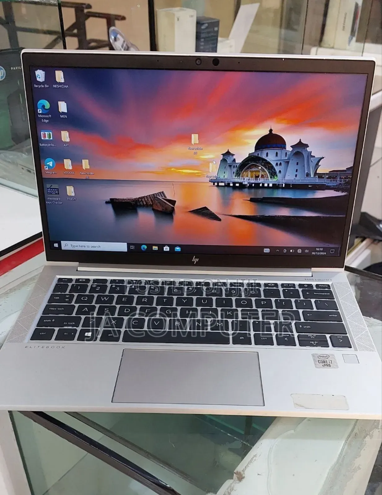 New Laptop HP EliteBook 830 G7 16GB Intel Core I7 SSD 512GB