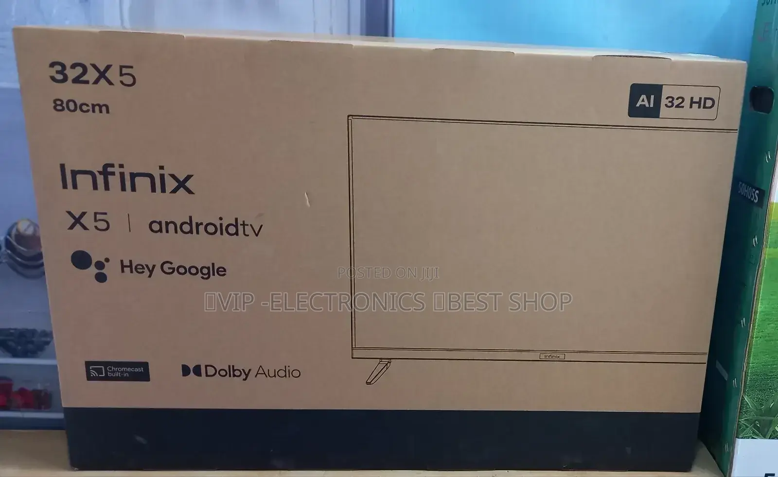 Infinix 32"Inch Tb Smart Android Nwe 2025 Tv