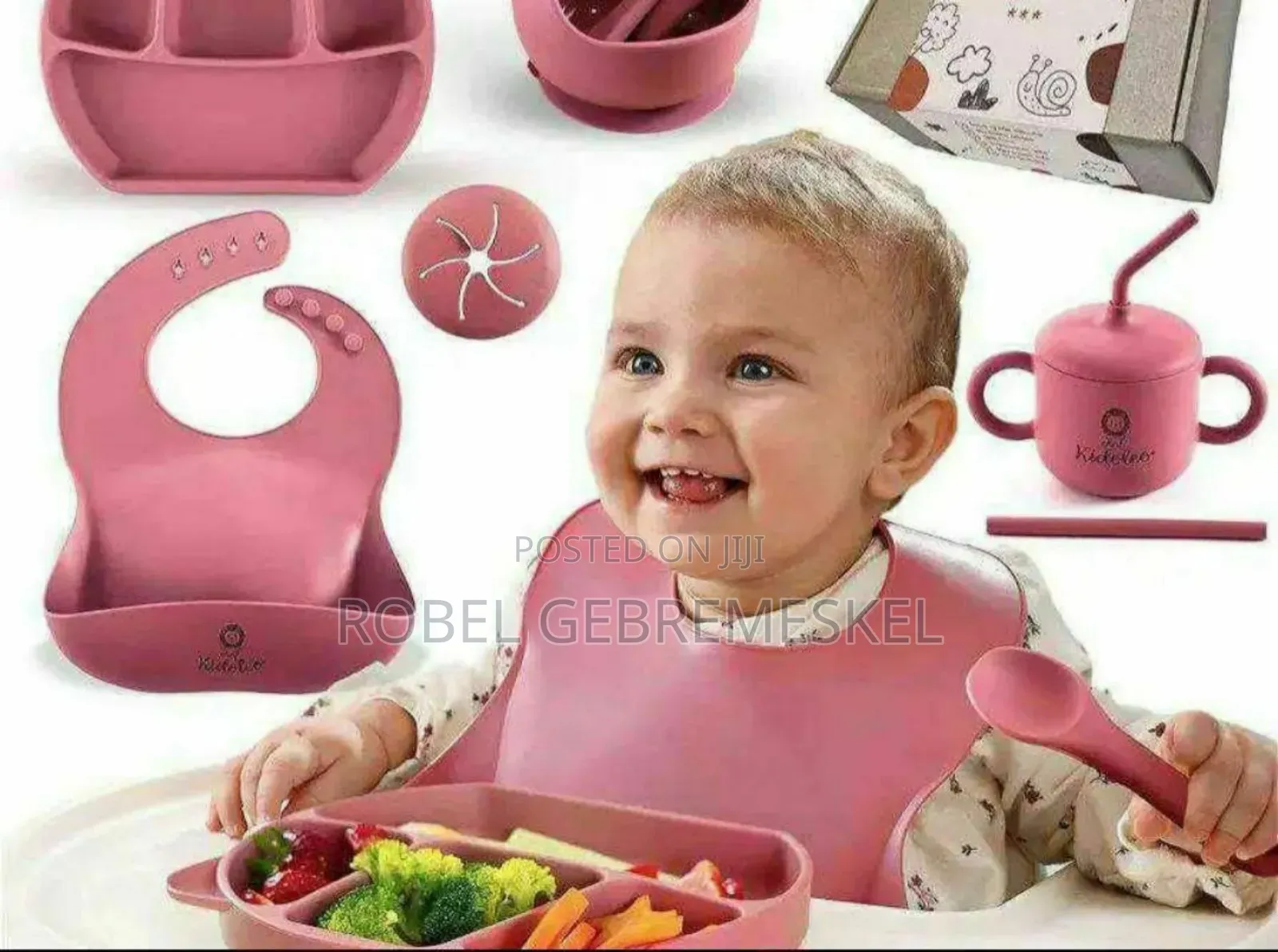 Cottonbebe Silicone Baby Feeding Set of 6
