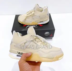 Photo - Air Jordan 4 Retro Off White Master Quality Shoes