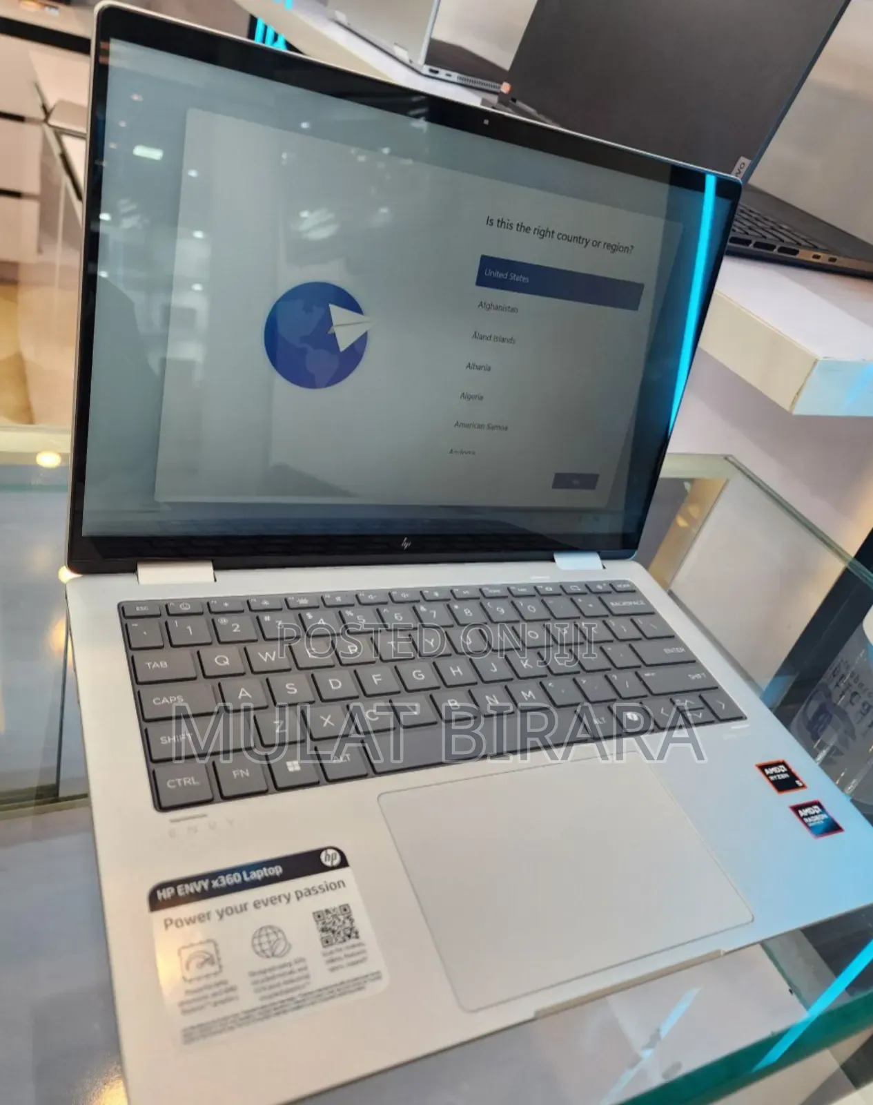 New Laptop HP Envy X360 16GB AMD Ryzen 5 SSD 512GB