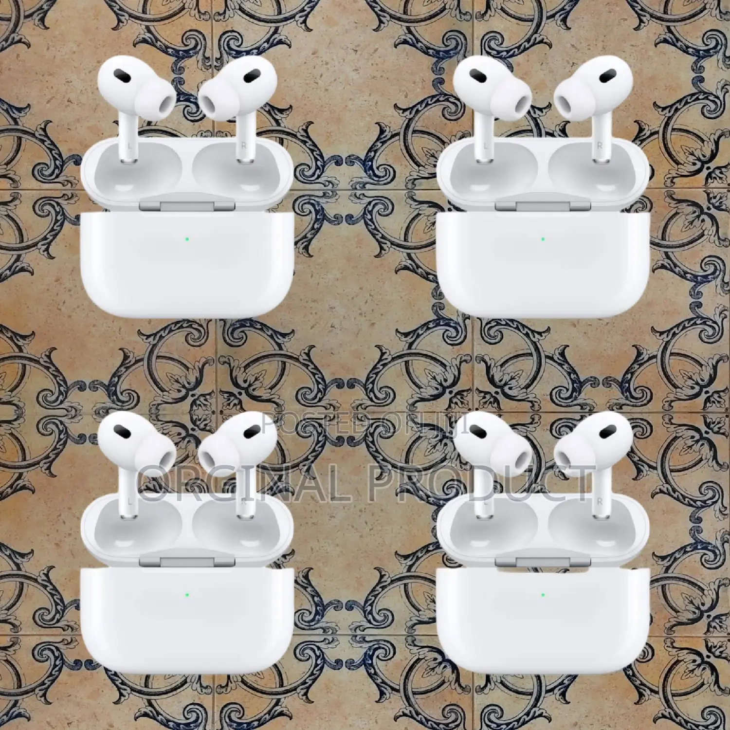 Pro 2 Original Airpod: Volume Swipe Controls Included