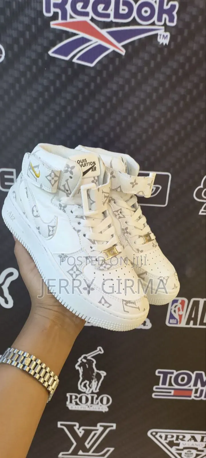 Louis Vuitton Air Force 1 Boots