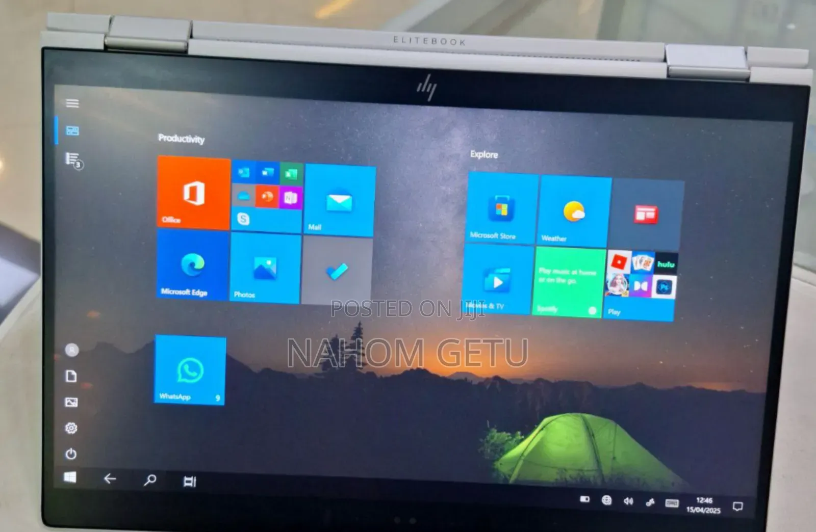 New Laptop HP Spectre 16GB Intel Core I7 SSD 512GB