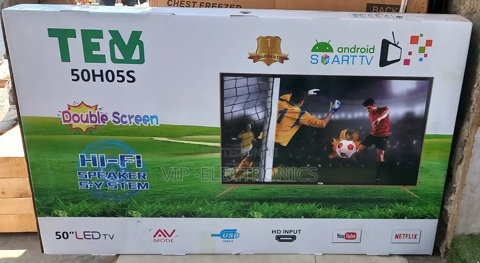 Tev 50"Inch Tv Smart Android Tv