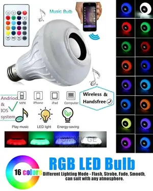 Smart LED Music Bulb With Remote Control