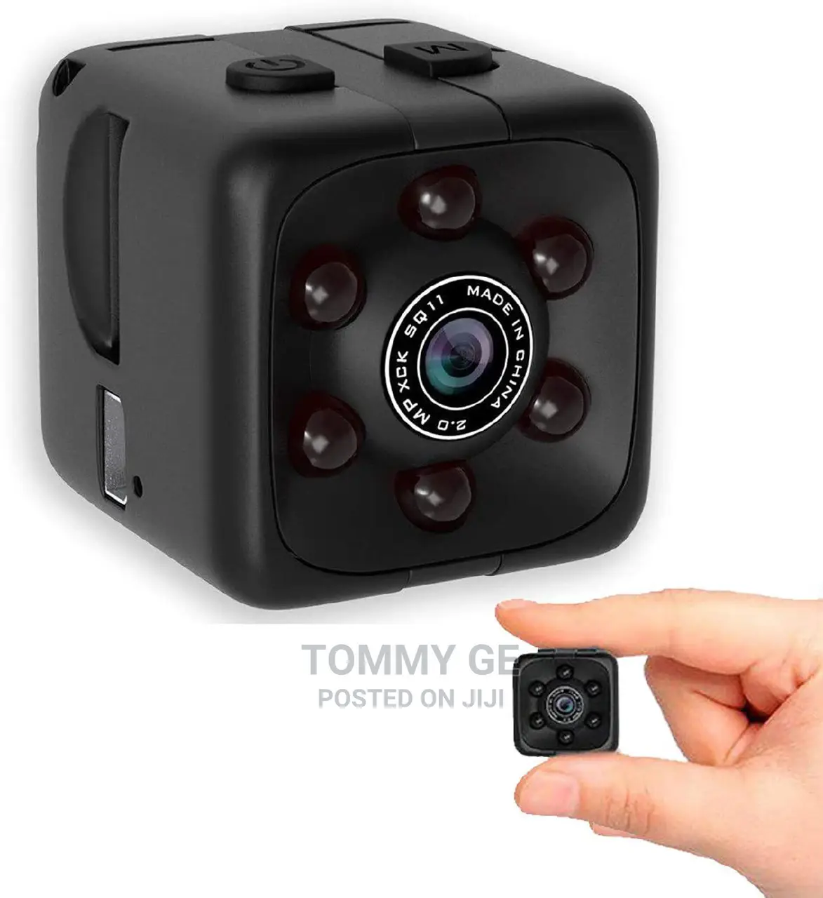 Security (ትንሽ የደህንነት ካሜራ) የራሱ ባትሪ ያለው