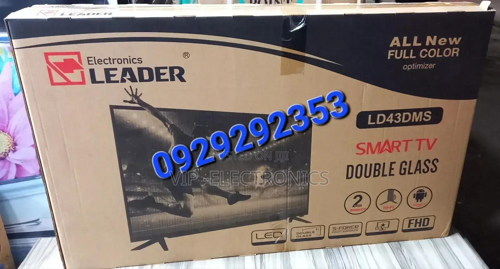 Leader 43"Inch Tv Smart Android Nwe Tv
