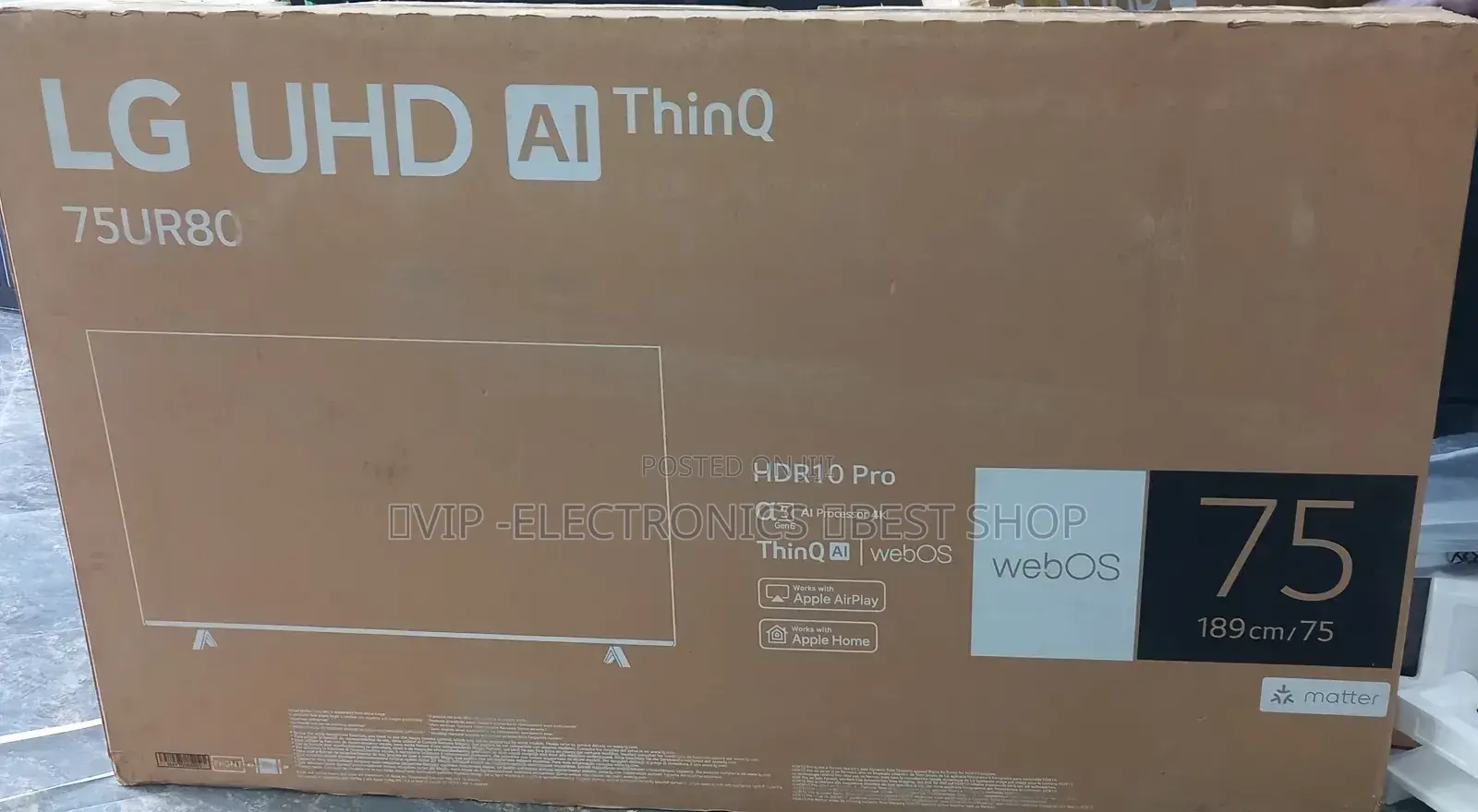 Lg 75"Inch Tv Smart Uhd Ur 78 Tv