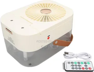 Photo - Dual Spray Humidifying Fan With Night Light