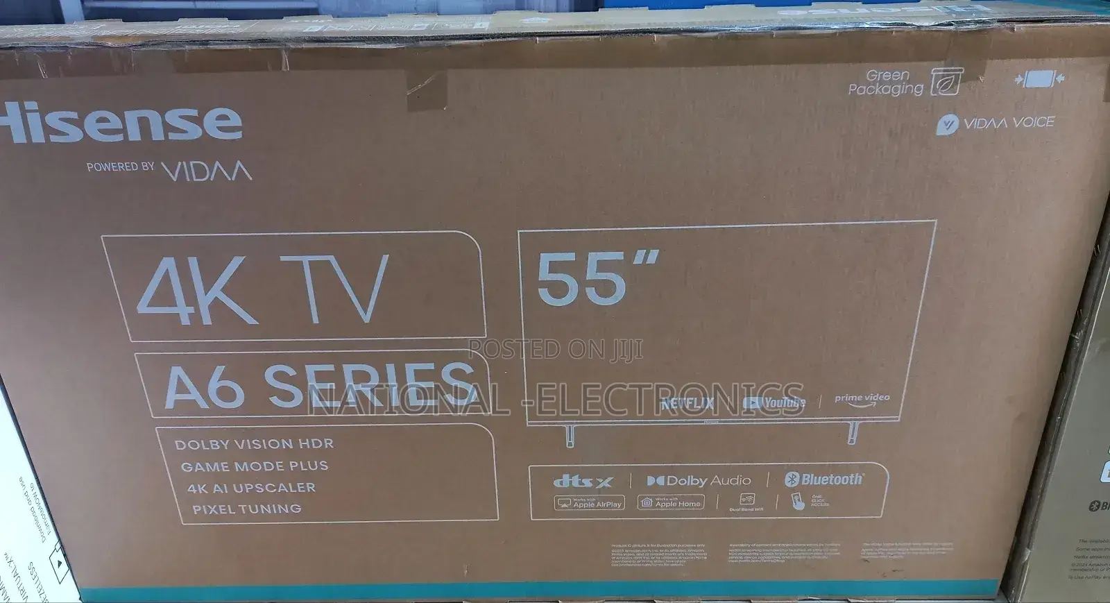 Hisense 55"Inch Tv Samrt A6series Tv