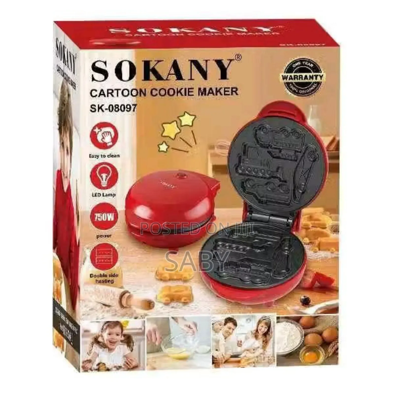 መልካም በዓል"
Sokany Carton Cookie Maker