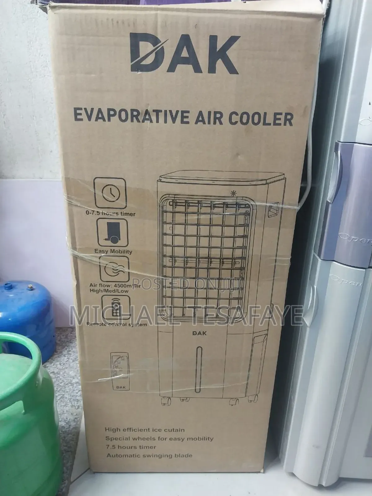 Evaporative Air Cooler: Dak-RFS-19r