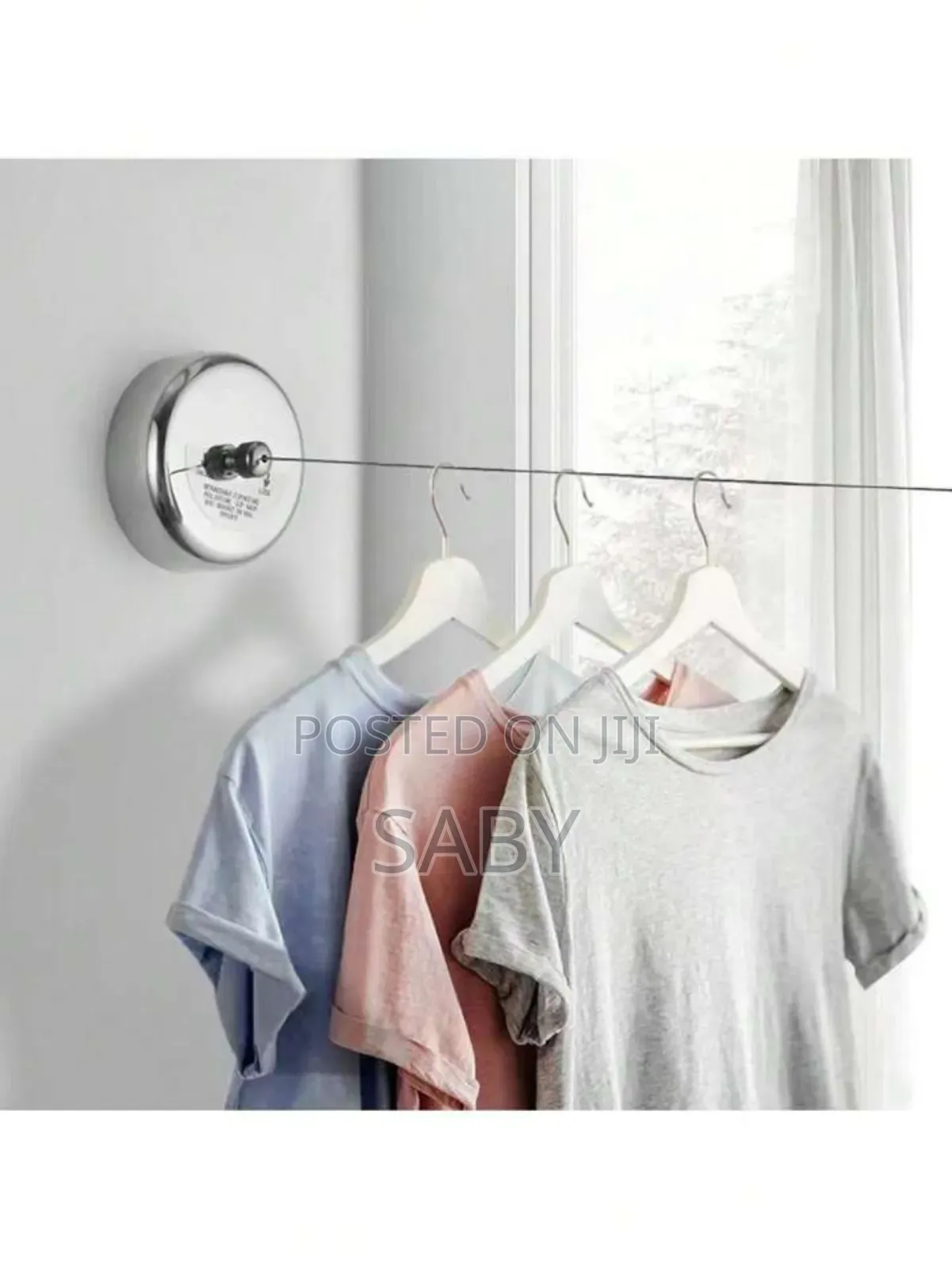 Clothesline Rope ልብስ በትንሽ ቦታ ማድረቅ የሚያስችል አስደናቂ ማስጫ