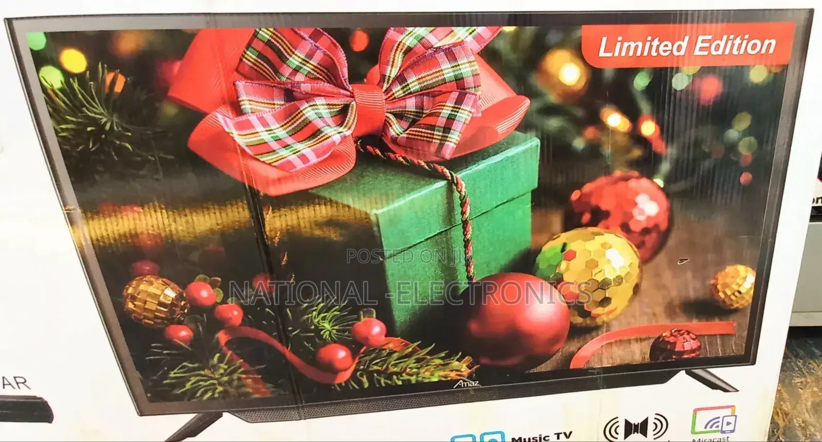 Amaz 55"Inch Tv Smart Android Tv