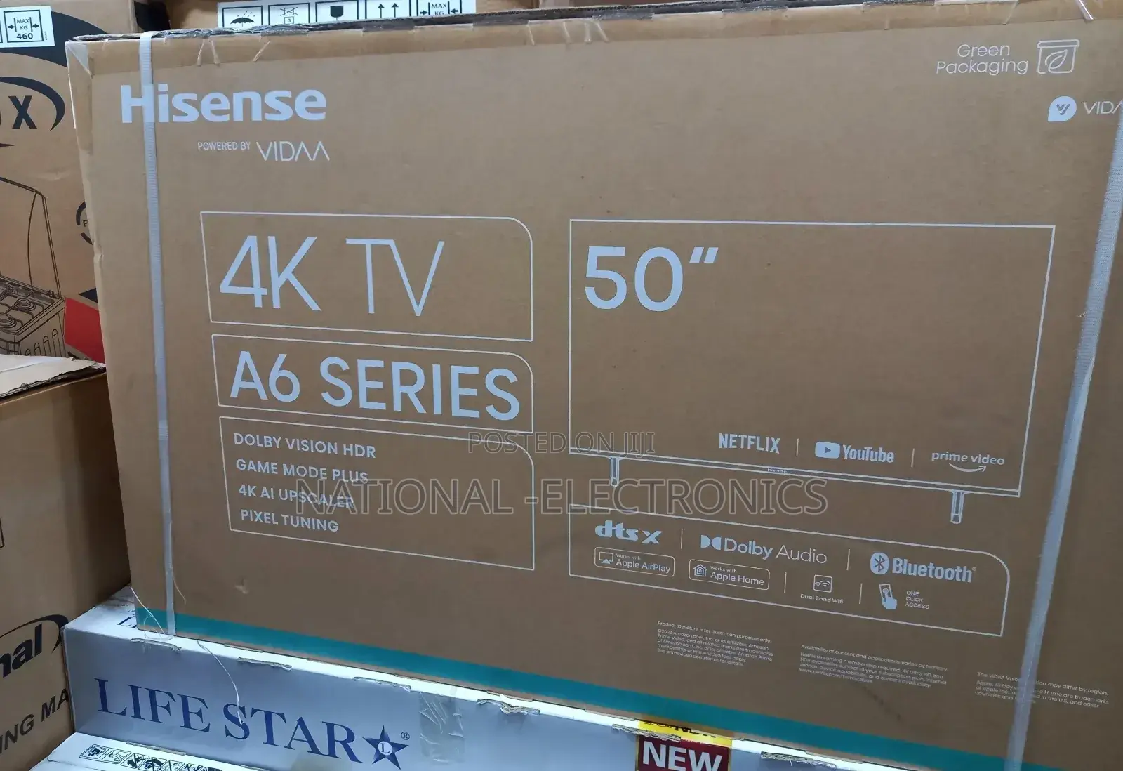 Hisense 50"Inch Tv Smart A6series Tv