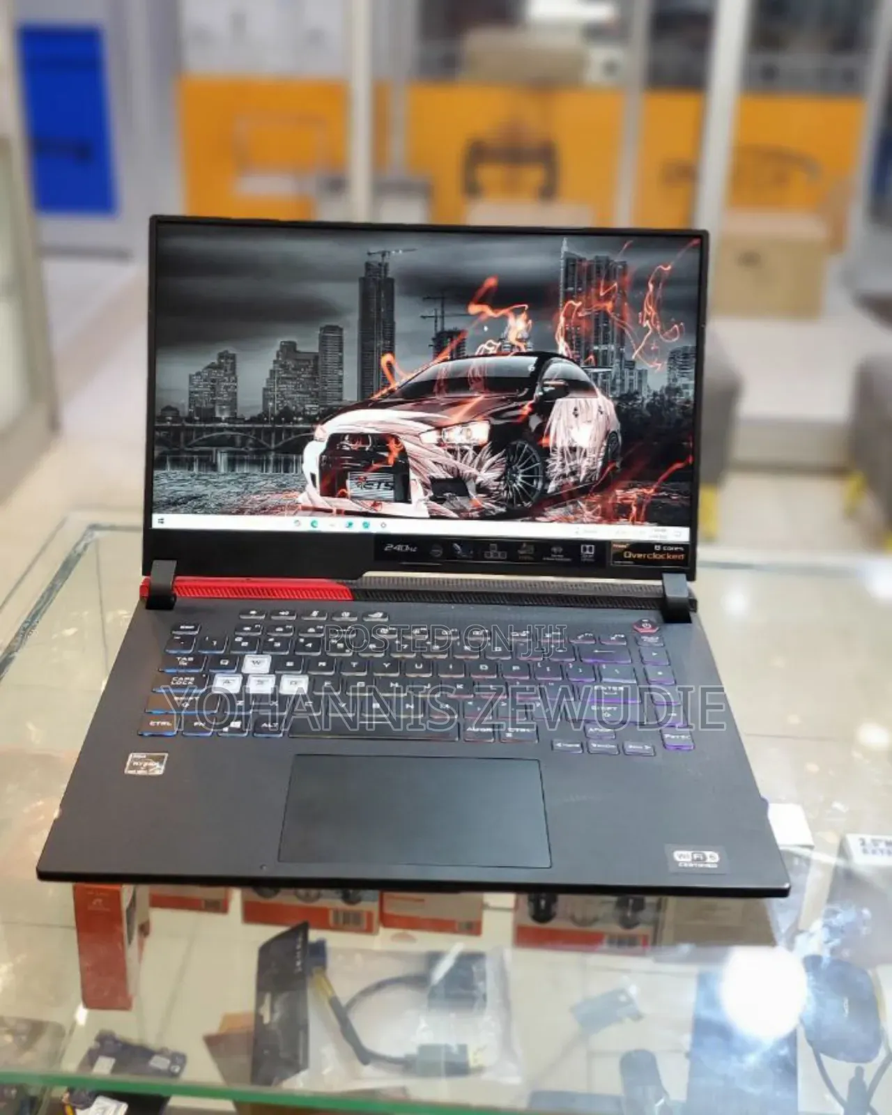 New Laptop Asus ROG Strix G15 16GB AMD Ryzen 9 SSD 512GB