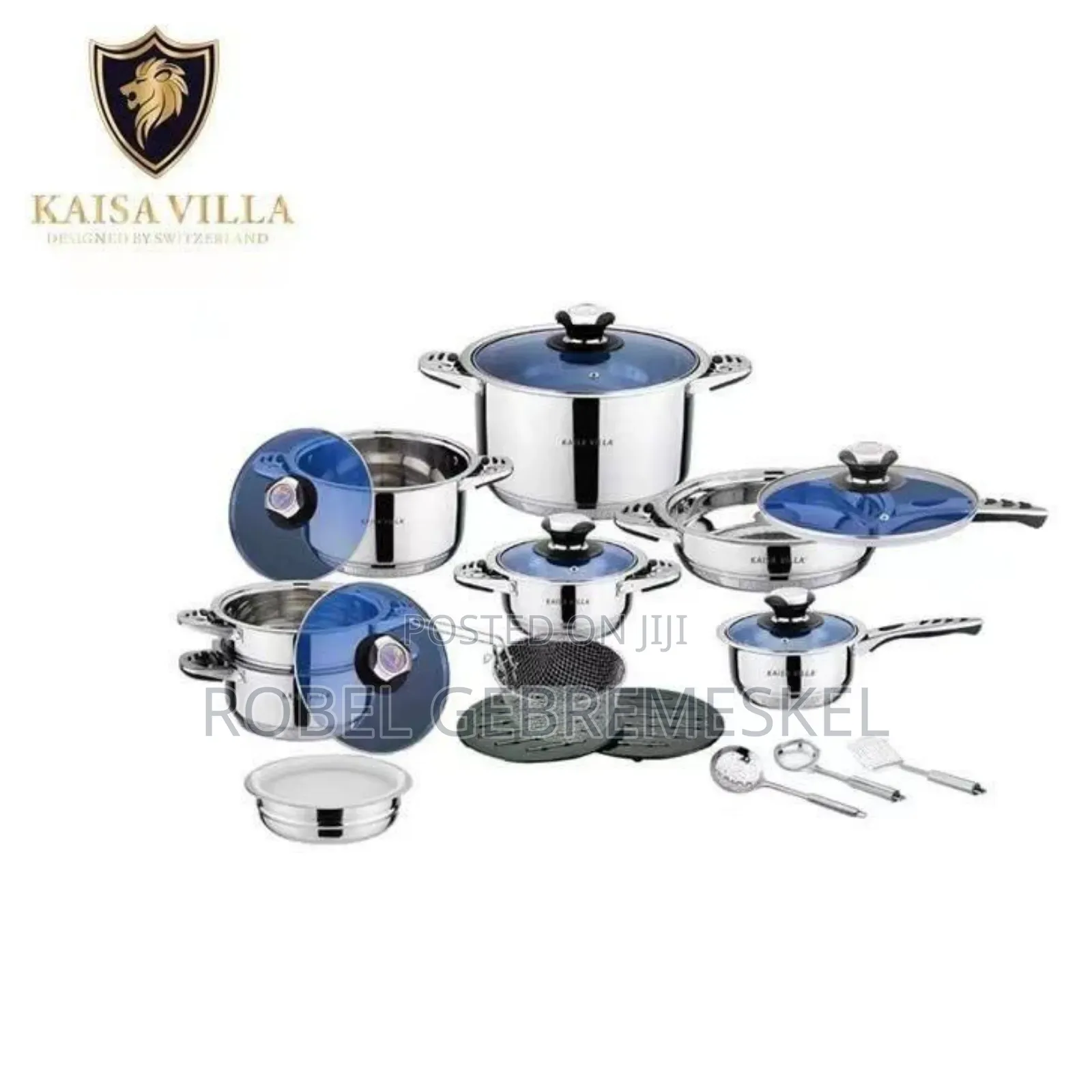 Premium Stainless Steel Cookware and Kitchen Set
