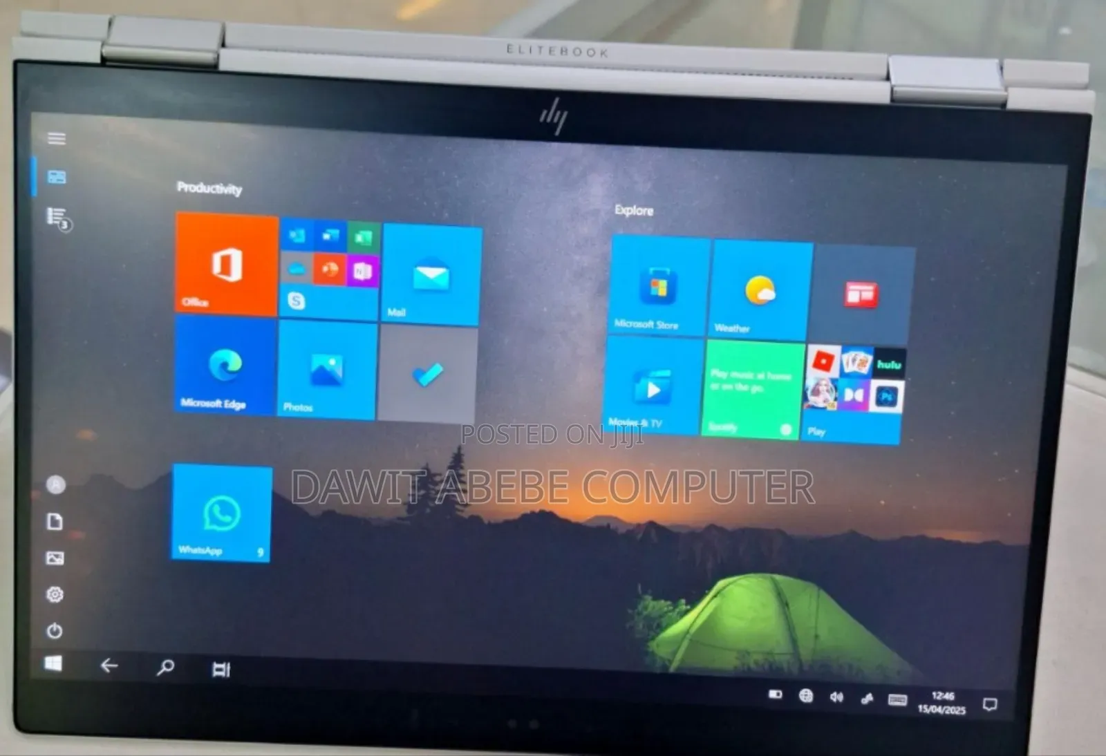 New Laptop HP EliteBook X360 1030 G3 8GB Intel Core I7 SSD 512GB